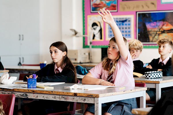 Classroom at Blandford School